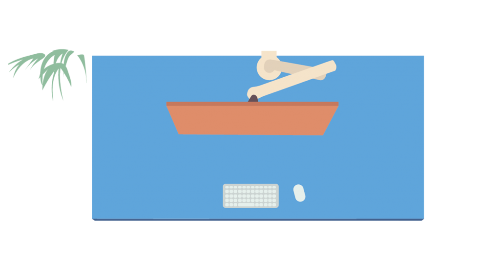 Illustration of Solo Monitor Arm